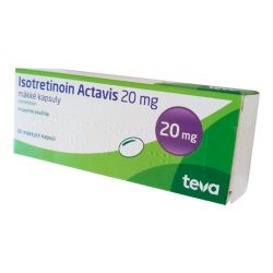 Изотретиноин Actavis (аналог Акненормин, Aknenormin) капс. 20мг 30шт в Орле и области фото
