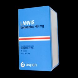 Ланвис (Тиогуанин) таблетки 40мг 25шт в Орле и области фото