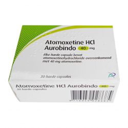 Атомоксетин HCL 40 мг Европа :: Аналог Когниттера :: Aurobindo капс. №30 в Орле и области фото