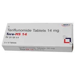 Терифлуномид (Абаджио аналог) 14мг Teru MS таб. №30 фото