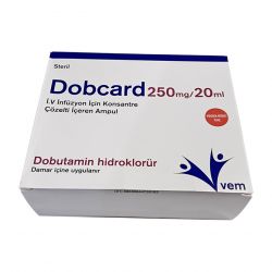 Добутамин Добкард Dobcard (dobutamine) р-р д/ин амп 250мг/20мл в Орле и области фото