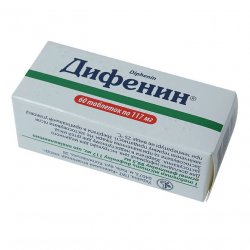 Дифенин (Фенитоин) таблетки 117мг №60 в Орле и области фото