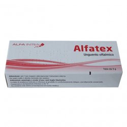 Альфатекс (Эубетал Антибиотико) глазная мазь 3г в Орле и области фото