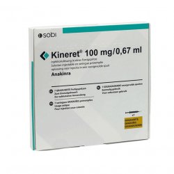 Кинерет (Анакинра) раствор для ин. 100 мг №7 в Орле и области фото